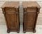 Antique Louis XVI Nightstands with Red Marble Top, 1890s, Set of 2 11