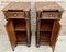 Antique Louis XVI Nightstands with Red Marble Top, 1890s, Set of 2 15