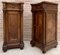 Antique Louis XVI Nightstands with Red Marble Top, 1890s, Set of 2 17