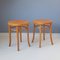 Beech and Bentwood Stools from Ligna, 1960s, Set of 2, Image 2