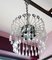 Mid-Century Italian Murano Waterfall Chandelier, Image 7