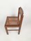 Chairs in Walnut and Natural Rattan in the Style of Pierre Jeanneret, Italy, 1970s, Set of 6, Image 15