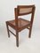 Chairs in Walnut and Natural Rattan in the Style of Pierre Jeanneret, Italy, 1970s, Set of 6 13