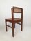 Chairs in Walnut and Natural Rattan in the Style of Pierre Jeanneret, Italy, 1970s, Set of 6, Image 8
