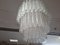 Italian Murano Glass Chandelier by Toni Zuccheri for Venini, 1960s, Image 5