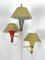 3-armige Stehlampe von Stilux Milano, Italien, 1950er 12