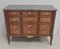 Louis XV 19th Century Transition Marquetry Chest of Drawers, Image 1