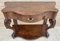 French Carved Wood Console with Drawer, 1890s, Image 6