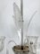 Lámpara de araña Bullicante Art Déco de cristal de Murano de Ercole Barovier, Italy, años 40, Imagen 14