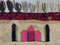 Small Vintage Turkish Kilim Rug in Wool 5