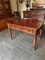 Antique Writing Table in Mahogany, Image 1