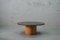 Brutalistic Coffee Table in Stone and Teak by Peter Draenert, 1970s 4
