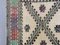 Petit Tapis Kilim Vintage 115x94 Cm en Laine Kelim 3