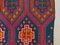 Alfombra Kilim turca vintage mediana de lana Kelim de 130x92 cm, Imagen 9