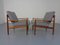 Danish Teak Easy Chairs by Grete Jalk for France & Søn / France & Daverkosen, 1960s, Set of 2 4