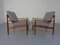 Danish Teak Easy Chairs by Grete Jalk for France & Søn / France & Daverkosen, 1960s, Set of 2, Image 4