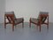 Danish Teak Easy Chairs by Grete Jalk for France & Søn / France & Daverkosen, 1960s, Set of 2 5