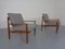 Danish Teak Easy Chairs by Grete Jalk for France & Søn / France & Daverkosen, 1960s, Set of 2 8