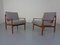 Danish Teak Easy Chairs by Grete Jalk for France & Søn / France & Daverkosen, 1960s, Set of 2, Image 1