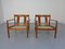 Dänische Teak Sessel von Grete Jalk für France & Søn / France & Daverkosen, 1960er, 2er Set 9