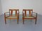 Danish Teak Easy Chairs by Grete Jalk for France & Søn / France & Daverkosen, 1960s, Set of 2, Image 9
