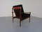 Danish Model 56 Armchair in Rosewood by Grete Jalk for Poul Jeppesen, 1960s, Image 7