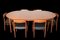 Warm Teak No. 77 Chairs and Dining Table No. 15 by Niels O. Møller, 1960s, Set of 7, Image 1