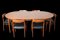 Warm Teak No. 77 Chairs and Dining Table No. 15 by Niels O. Møller, 1960s, Set of 7, Image 3