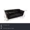 JR-8100 Two-Seater Sofa in Black Leather from Jori 2