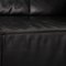 JR-8100 Two-Seater Sofa in Black Leather from Jori 4