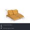 Chaise Longue 2800 en Cuir Jaune par Rolf Benz 2