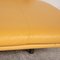 Chaise Longue 2800 en Cuir Jaune par Rolf Benz 3