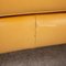 Chaise Longue 2800 en Cuir Jaune par Rolf Benz 4