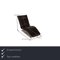 Stuhl aus dunkelbraunem Leder von Koinor Jonas 2