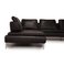 Corner Sofa in Dark Brown Leather by Willi Schillig, Image 8