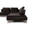 Corner Sofa in Dark Brown Leather by Willi Schillig 9
