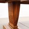 Italian Art Deco Table in Veneered Walnut, Image 6