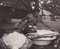 Fotografía en blanco y negro de Hanna Seidel, persona indígena de Surinam, años 60, Imagen 1