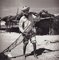 Hanna Seidel, pescador venezolano, fotografía en blanco y negro, años 60, Imagen 1