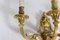 Louis XVI Gilded Bronze Sconces, 1880s, Set of 2 4