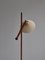 Pitch Pine & Brass Model 325 Floor Lamp attributed to Vilhelm Wohlert from Le Klint, 1960s 20