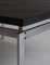 Danish Modern Slate & Chromed Steel Square Coffee Table by Poul Kjærholm, 1960s 11