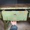 Industrial Workbench on Green Iron Chassis 12
