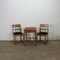 Amsterdam School Table and Chairs, Set of 3, Image 1