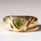 Vintage 18 Karat Goldgrüner Peridot Ring, 1970er 2