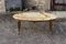 Vintage French Coffee Table in Marble and Brass, 1970s, Image 1