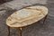Vintage French Coffee Table in Marble and Brass, 1970s, Image 2