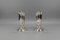 Art Deco German 3-Arm Candleholders from WMF, 1930s, Set of 2 5