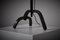 Lampada da tavolo scultorea in ferro forgiato, Francia, anni '50, Immagine 3
