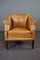Antique Patinated Leather Armchair 2